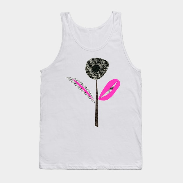 Abstract Flower I Tank Top by Cassia